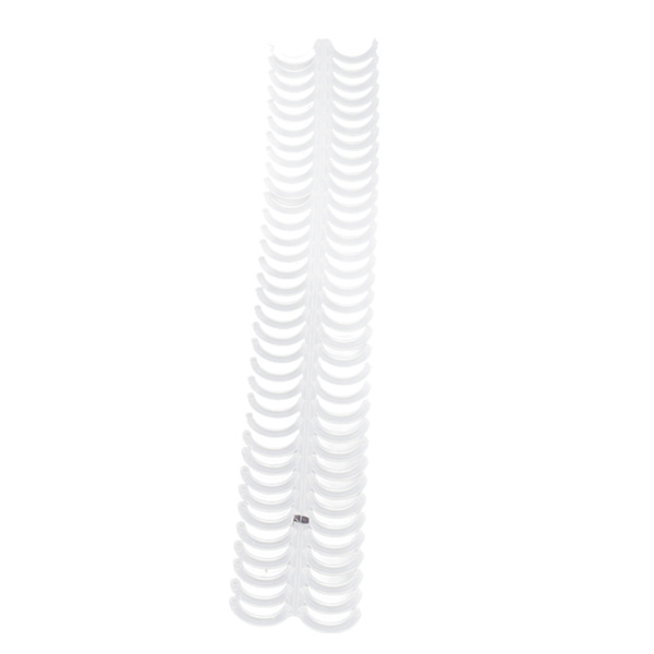 10 stk Bindingsrygger 34 Hull Polypropylen Slitsterke Bindingsrygger for papirvarer Transparent