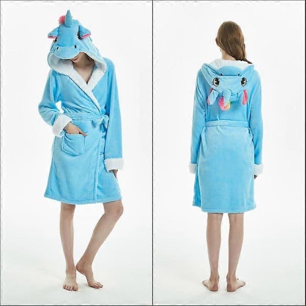Herrflanellbadrock Pyjamas Cosplay Vintervarm Sömlös Tecknad Parsovkläder Fjärde Generationen Fourth Generation M