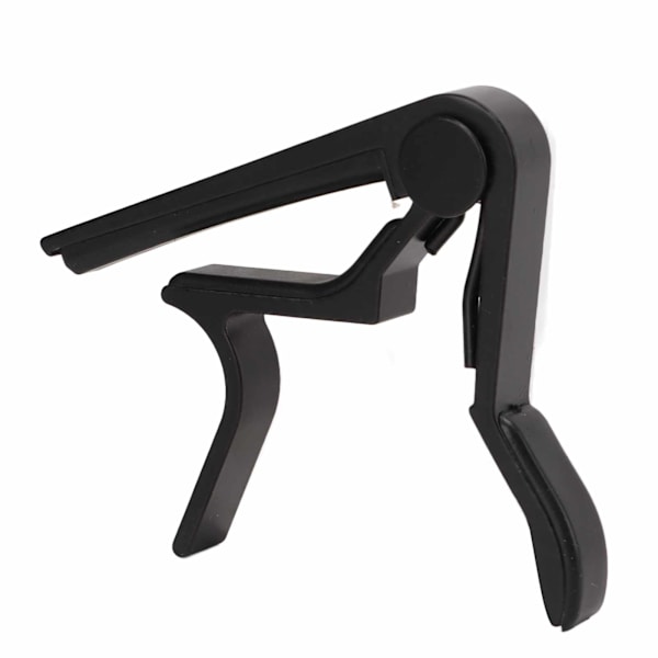 Capo Quick Release String Clamp-tilbehørssæt med 5 stk guitarpicks til basbanjo sort