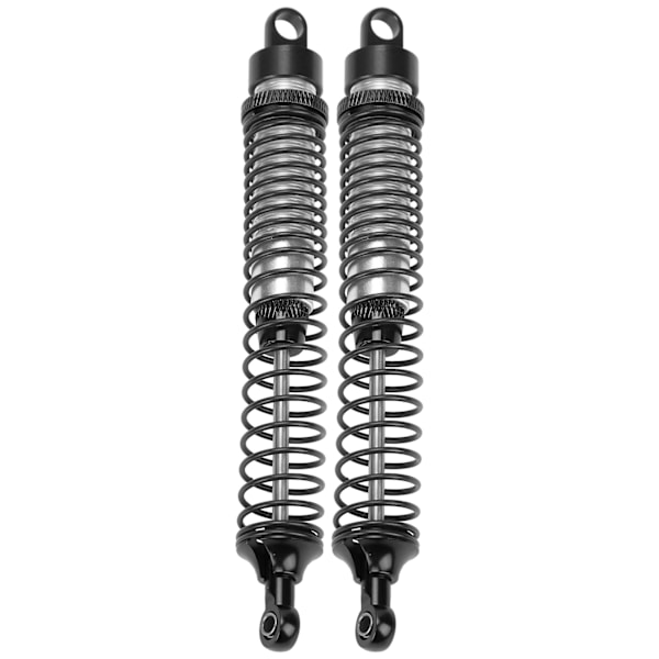 2st 130 mm RC metallstötdämpare Set för HSP / RGT / Himoto / Redcat 1/10 RC CarBlack