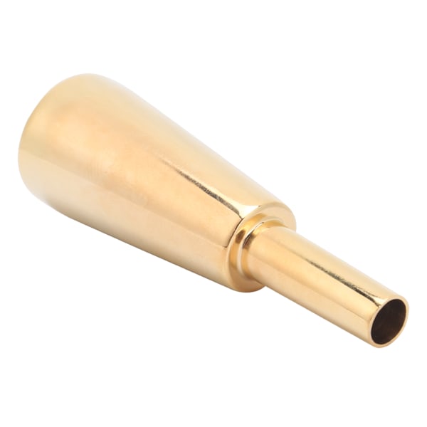 Trumpet Munstycke Heavy Duty Cone Metall Blåsmusik Instrumentdelar Performance Tillbehör (Guld)