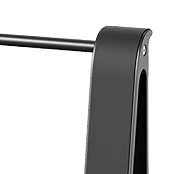Bærbar computerstand Ergonomisk design Aluminiumlegering Skridsikker blød silikone bærbar computerholder til enhed under 17 tommer Grå fri størrelse