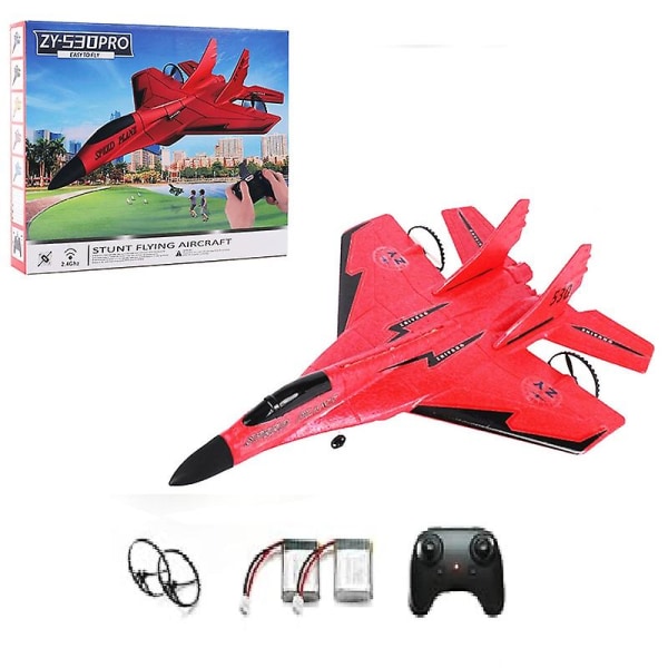 Fjernbetjening Fighter Foam Modelfly Red
