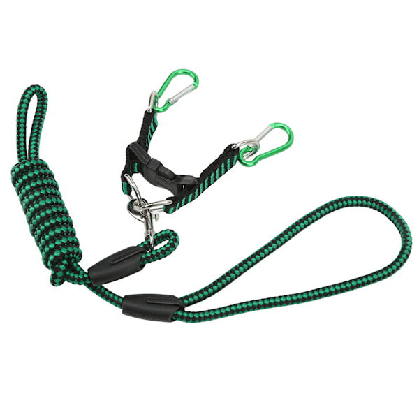 RC dragrep Nylon Winch Återställningsrem Universal för 1/5 1/8 1/10 Fjärrkontroll CarGreen