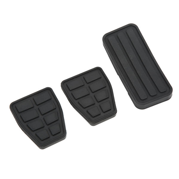 3st Kopplingsbromsacceleratorpedalbeläggsats Gummisvart Flexibelt slitstarkt utbyte för T4 Transporter 1990-2003