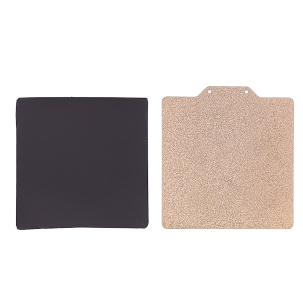 Flexibel fjäderstålplatta Dubbelsidig PEI-pulvermagnetisk platta 3D-skrivare Byggplatta 125x125MM