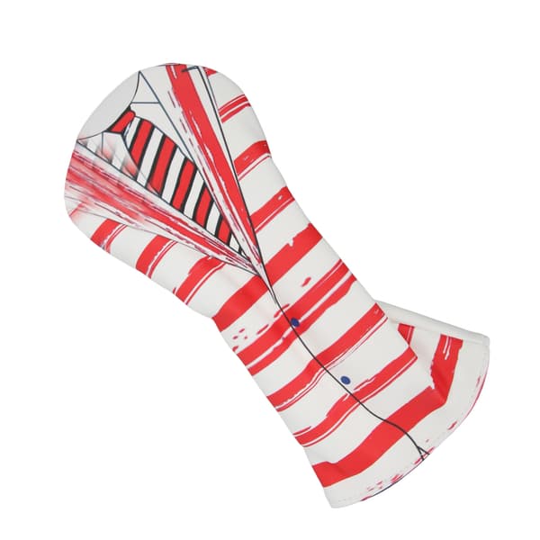 Golf Headcover Vanntett Myk Amerikansk Stjerner og Striper Flaggmønster Hodebeskyttelse for Driver
