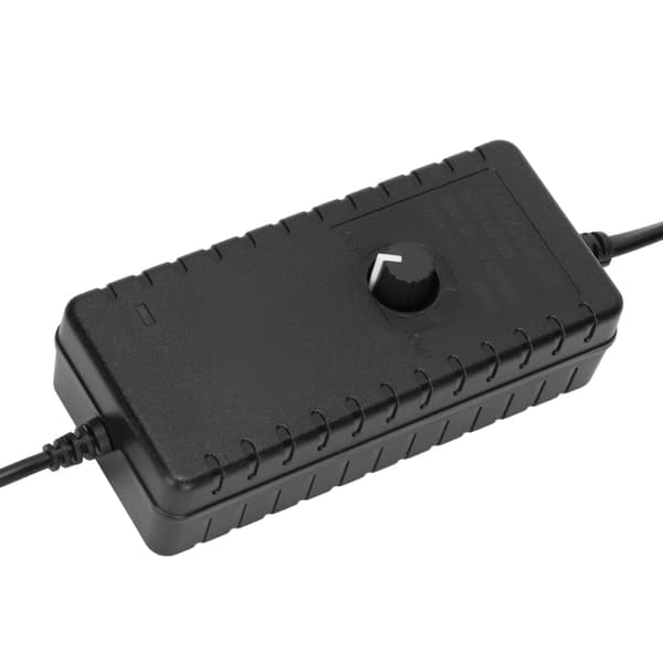 Strømadapter Justerbar spænding Hastighedsregulering Hurtig opladning 48W 2A Computerstrømadapter 100-240VEU-stik