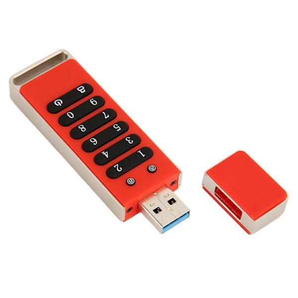 Krypterad USB-enhet Säker Flash-enhet Förhindra dataläckage U Disk Auto Lock USB 3.1 för individuellt skydd Government 8GB