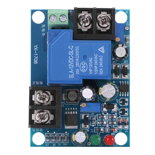 【NX】30A automatisk batteriladdare Laddningskontrollerskyddsmodul 48V