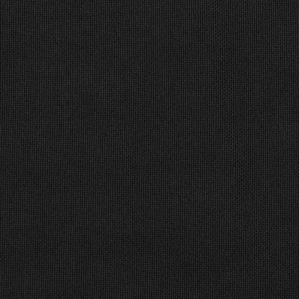 Mørkleggingsgardiner i linlook med kroker 2stk Sort 140x225cm