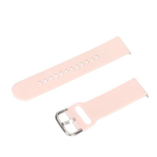 Smartklokke Armbånd Silikon 20 mm Klokkerem Enfarget for Amazfit GTS 3 GTS 2 Bip S Bip U Rosa