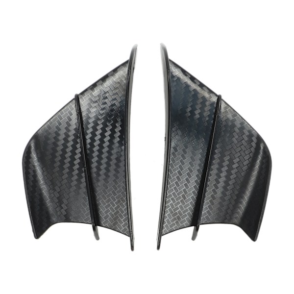 1 par motorsykkel vindvinge karbonfiber stil aerodynamiske vinger for NINJA400 NINJA250 Z900 Z1000