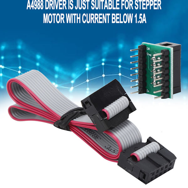 Trinmotor Driverkort Adapter Kabelforbindelseslinje Trinmotortilbehør