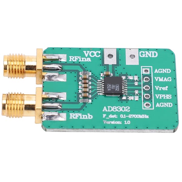 【NX】Logaritmisk detektor RF-signalstrømmodul AD8302 Mikrobølgeradiofrekvensdeteksjon