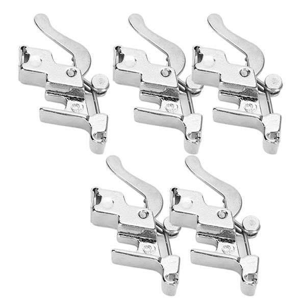 5 Styck pressarfotshållare Handtag QuickChange Multifunktionell hushålls elektrisk symaskin