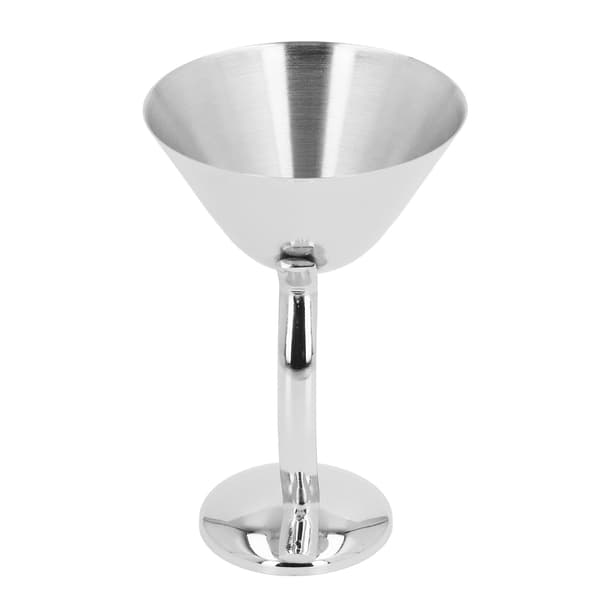 150 ml rustfrit stål Martini Cocktail Glas Kobberbelagt Metal Vinglas Bar Tilbehør Rustfrit stål Farve
