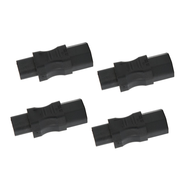 4st IEC320 C8 till IEC320 C15 Strömadapter Professionell dator Strömadapter för Laptop PDU Fodral Ups Socket