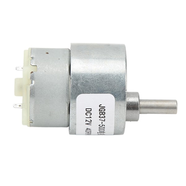 40 RPM DC-vaihdemoottori Korkea vääntömomentti Säädettävä nopeus Mikro nopeudenvaihde Moottori DC12V