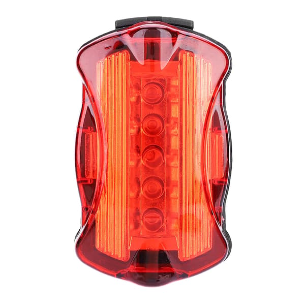 Sykkel Baklys Lampe 5 LED Baklys Tilbehør