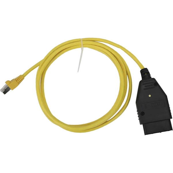 【NX】Ethernet to OBD Cable, OBD2 Cable Ethernet to OBD Cable ENET Interface Data Coding Diagnostic Tool Suitable Compatible with F/1/3/5/7 Series