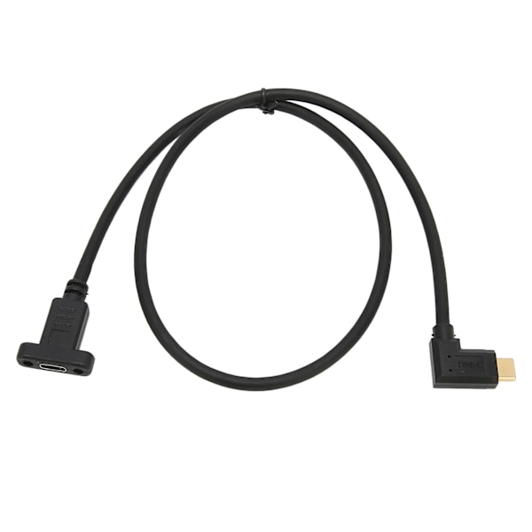 Type-C uros-uros-jatkojohto 0,6 metriä 10 Gbps Vakaa tiedonsiirto Nopea lataus Type-C uros-uros-sovitin