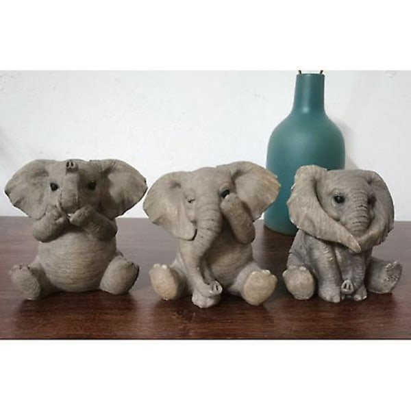 3 stil elefant hem prydnader dekorativa 8bc1 | Fyndiq