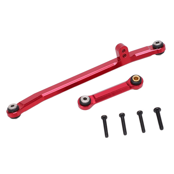 RC Styrearm i Aluminium Legering Udskiftning Stabil RC Tilbehør til Axial SCX24 90081 AXI00001 AXI00002 1/24 RC Bil Rød