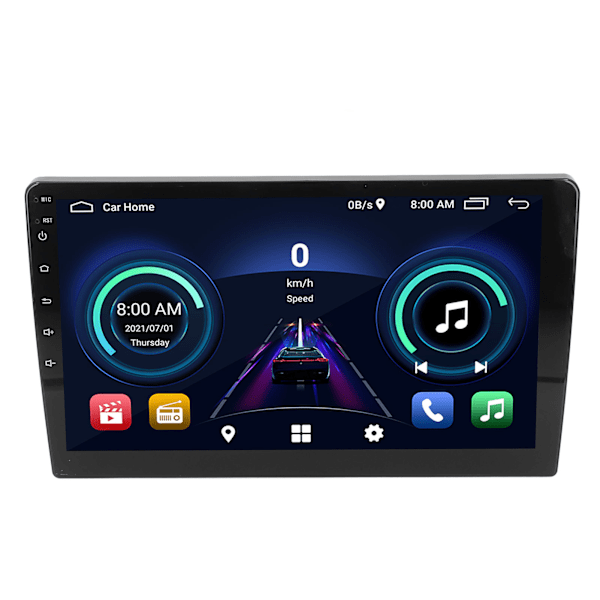 10 tommer Bil Navigation DVD CD-afspiller Lydmodtager Bluetooth 5.0 Universal til Android 10.1 System