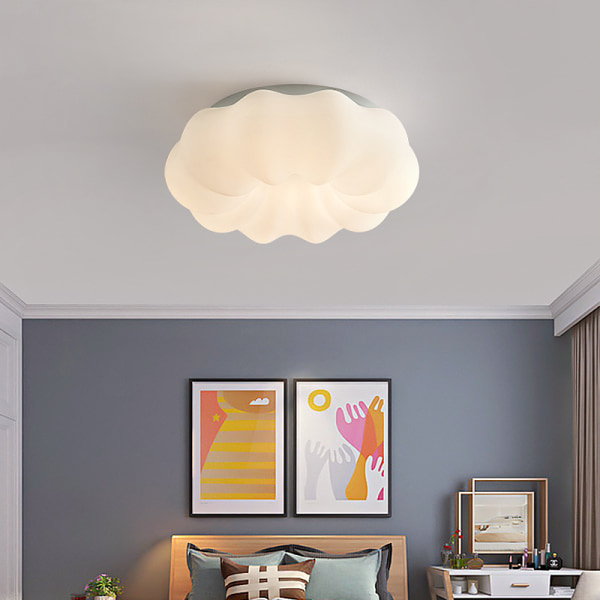 ZXPASRA LED-taklampa, 15W Creative Cloud-taklampa, med dimbara, modern taklampor för energisparande vardagsrum, kök, sovrum (molnvita-15W)