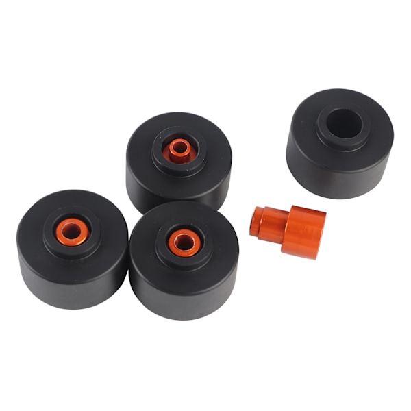4st CNC fram- och bakgaffel Hjulram Slider Crash Fall-skydd för 125 200 390
