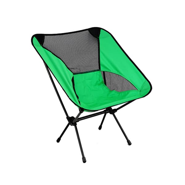 Bærbar Foldbar Stol Letvægts Aluminium Legering Børnestol til Udendørs Camping