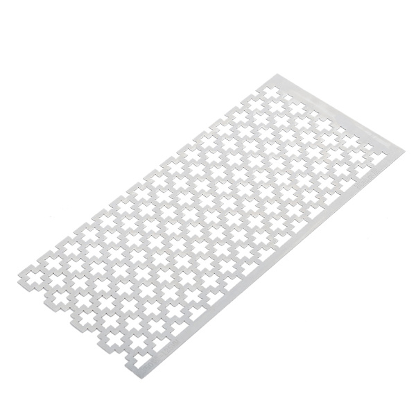 Rhinestone-malings lineal Square Point DIY 5D Rustfrit stål værktøjssæt Kunstforsyninger