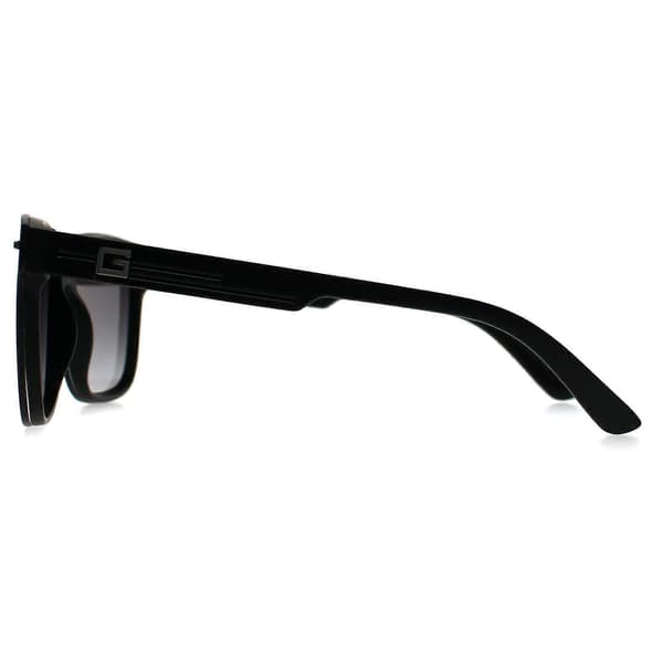 [NX]Solbriller GF0183 02B Matt Svart Grå Gradient 55 mm