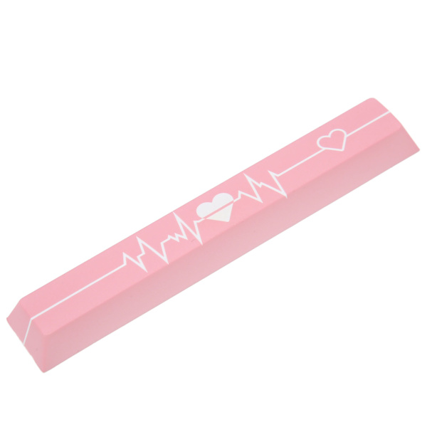 Mellanslagstangentknapp PBT Rosa Söt Cartoon DIY Universal Mekaniskt tangentbordsbytestillbehör