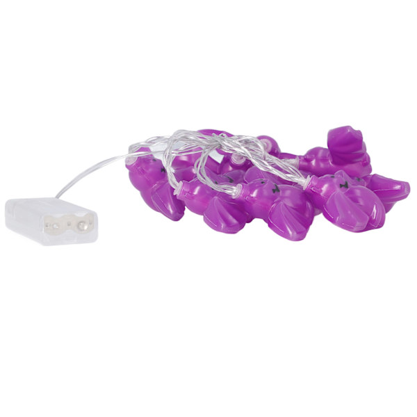Fladdermus Lyslenke 1,5 m Halloween 3D Flaggermusformet LED Lyslenke Batteridrevet Festdekorasjon Nattelys
