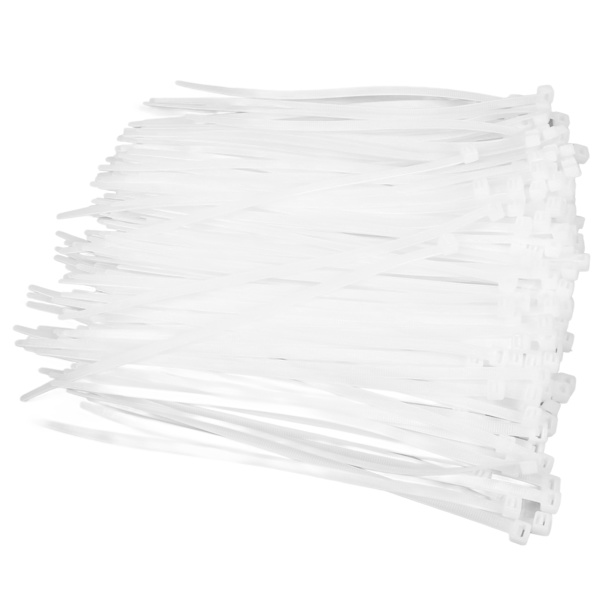 250 stk nylon kabelbindere vejrbestandige selvlukkende kabelbindere til hjemmekontorer 120 lbs 200 mm / 7.87in