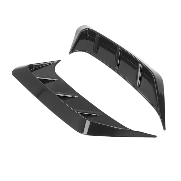 2 kpl Universal Gloss Black Takavalon sivukoriste Kehys Auton ulkoasu koristelu