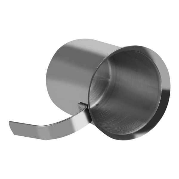 400 ML/800 ML manuel mælkeskummer i rustfrit stål, dobbeltnet kaffeskummer, flødeblander, piskeris