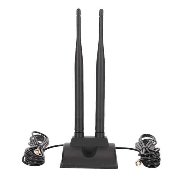 Kaksois-WiFi-antenni 2.4GHz 5GHz 5.8GHz 6DBI korkea vahvistus säädettävä kulma magneettinen pohja RP SMA urosantenni reitittimelle