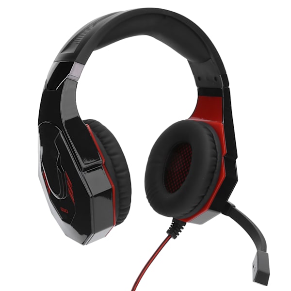 Kablet Gaming Headset USB-port Over-Ear Hodetelefon Mikrofon PC-Headset Datatilbehør