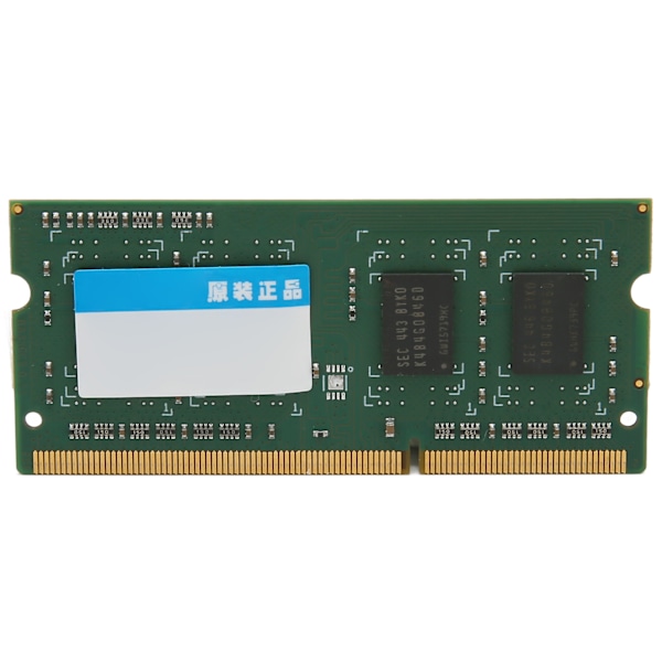 DDR3L SODIMM 1600MHz RAM 64Bits Bredd 204Pin Dataanslutning Plug and Play 1600MHz RAM för bärbar dator 8GB