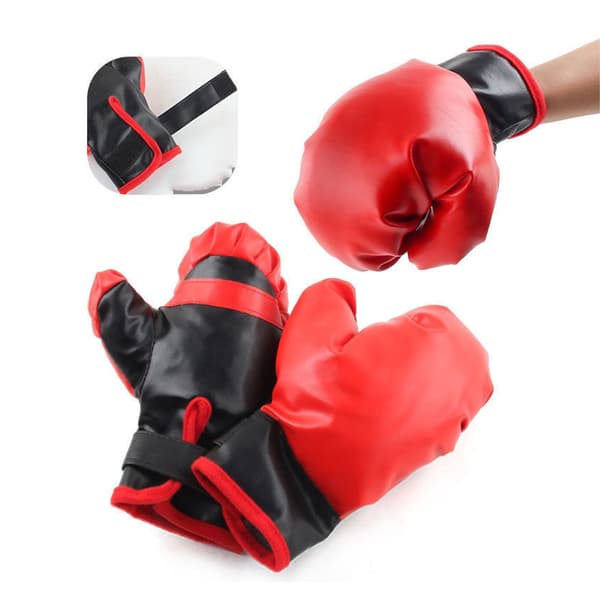 Sports boksehansker for barn PU Full Punching Blocking Power Training Sparringhansker