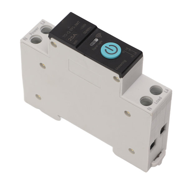Din Rail effektbrytare Smart WIFI Switch Mobiltelefon Fjärrkontroll 3 Timing Modes för hushållsapparater 25A