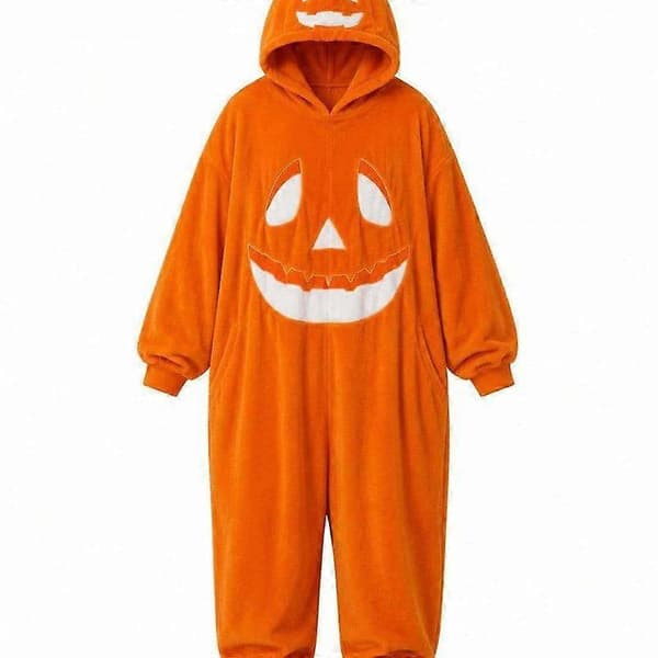 Halloween Kurpitsa Haalari Hupulla L