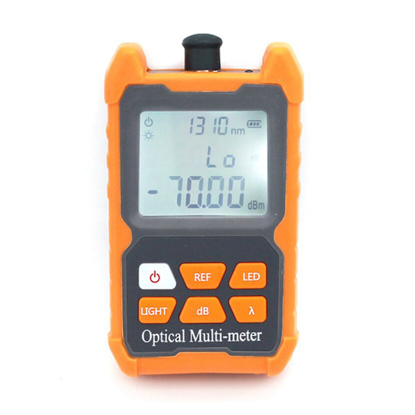 Optisk fiberströmmätare Mini Bärbar Optikkabel Tester Detektor FC SC ST Universal Interface ‑70~+6dbm
