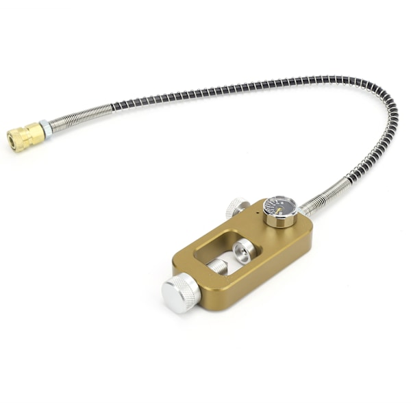 DIDEEP 8 mm:n sukellusadapteri suuresta säiliöstä pieneen sylinteriin painemittarilla 0,5L/1LGold