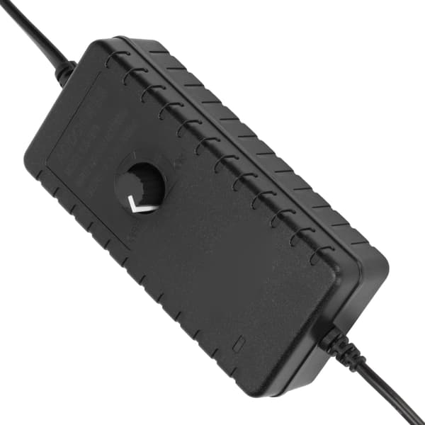Strømadapter Justerbar spænding Hastighedsregulering Hurtig opladning 48W 2A Computerstrømadapter 100-240VEU-stik
