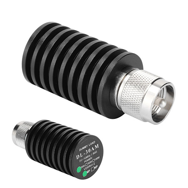 Dummybelastning til antenne DL-30A DC-1GHz 15W 50Ohm koaksial terminatorer 2-vejs radio til testning (M-stik)