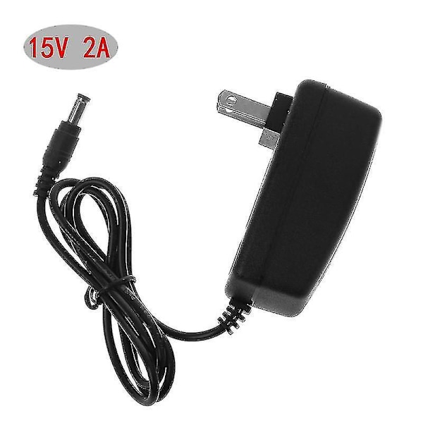 15V 2A Wall Charger Power Adapter for Speaker and LED Light